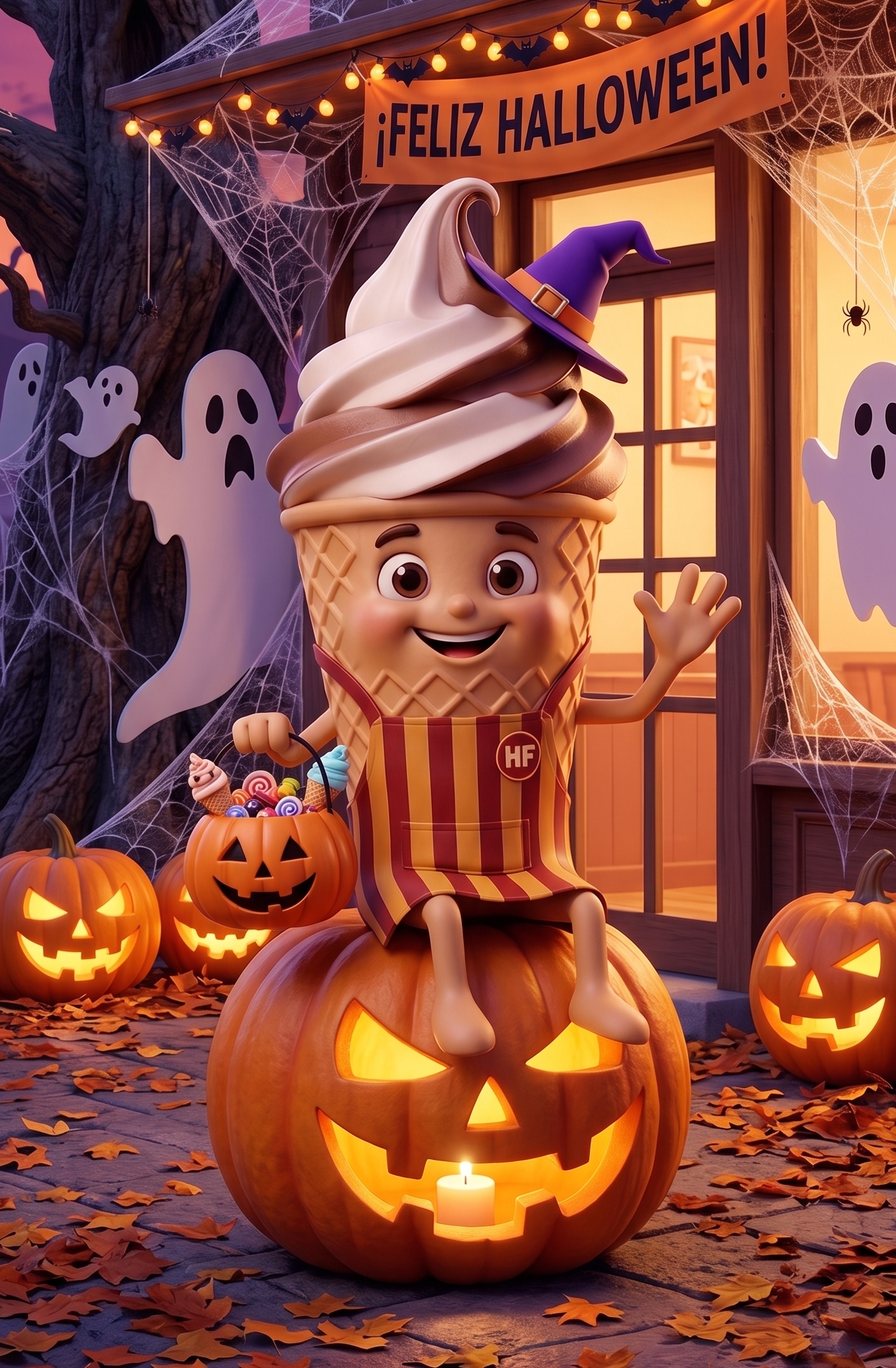 Halloween en Helados Fabi