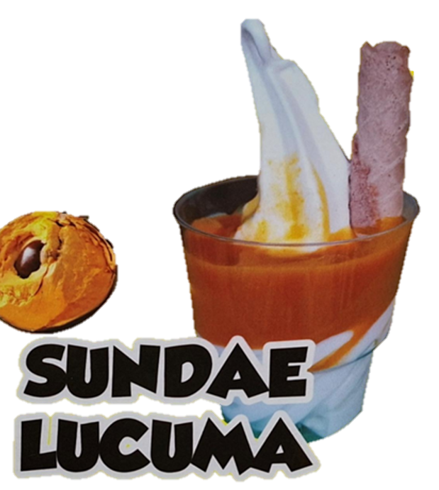 Sundae de Lúcuma
